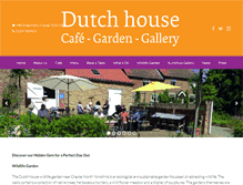 Tablet Screenshot of dutchhouseyorkshire.com